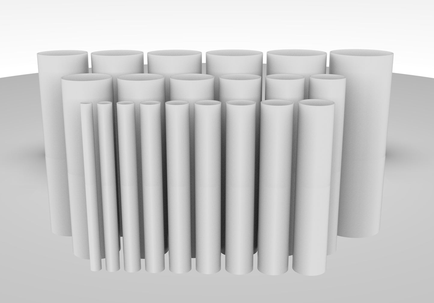 8" GFRG Column Cover - Round