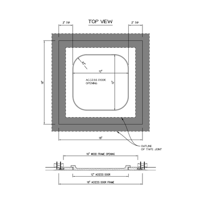 Shop drawing Pop Out GFRG Round corner 12x12