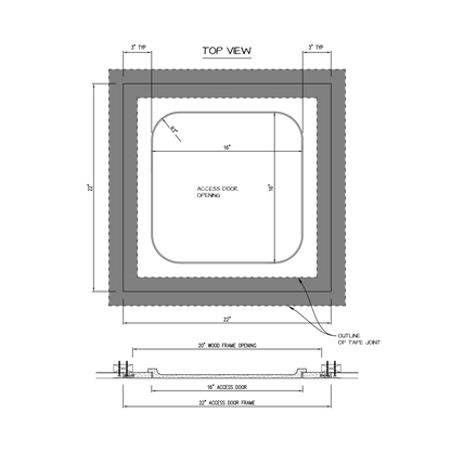 Shop drawing Pop Out GFRG Round corner 16x16