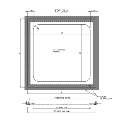 Shop drawing Pop Out GFRG Round corner 30x30