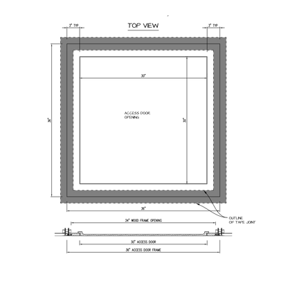 Shop drawing Pop Out GFRG Square corner 30x30