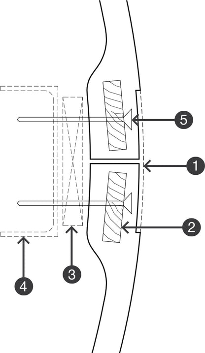 8" GFRG Column Cover - Round