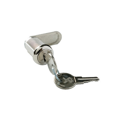 Secure keyed cam latch for locking access panels