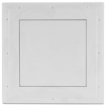 Corner pop-out access panel for specialized installation needs