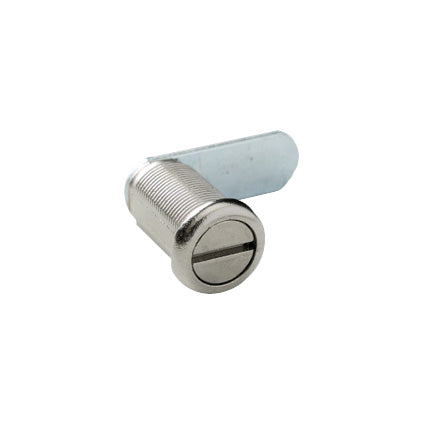 Durable slotted cam latch with streamlined design for modern panels.