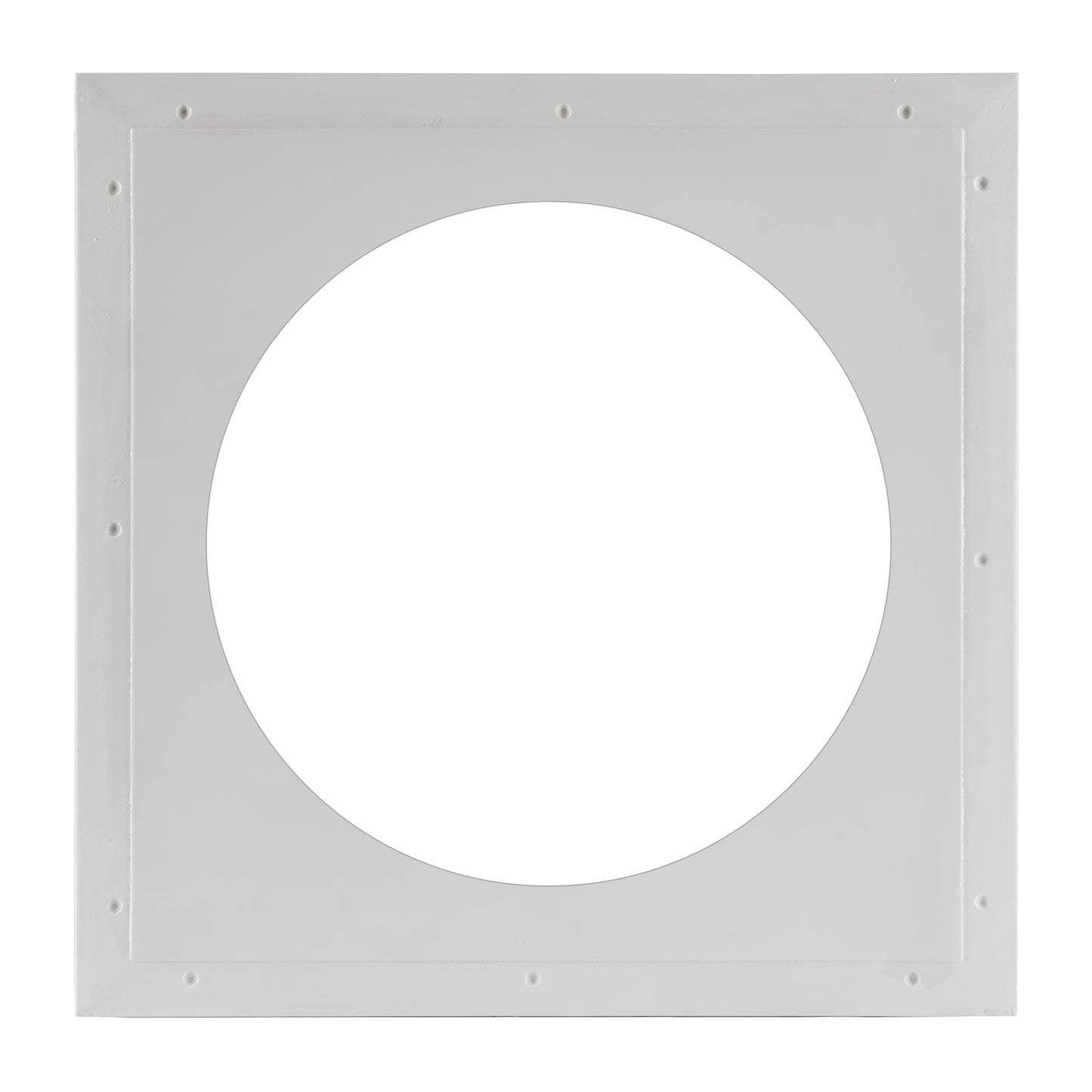 Durable frame for a pop-out access panel, designed for seamless installation.