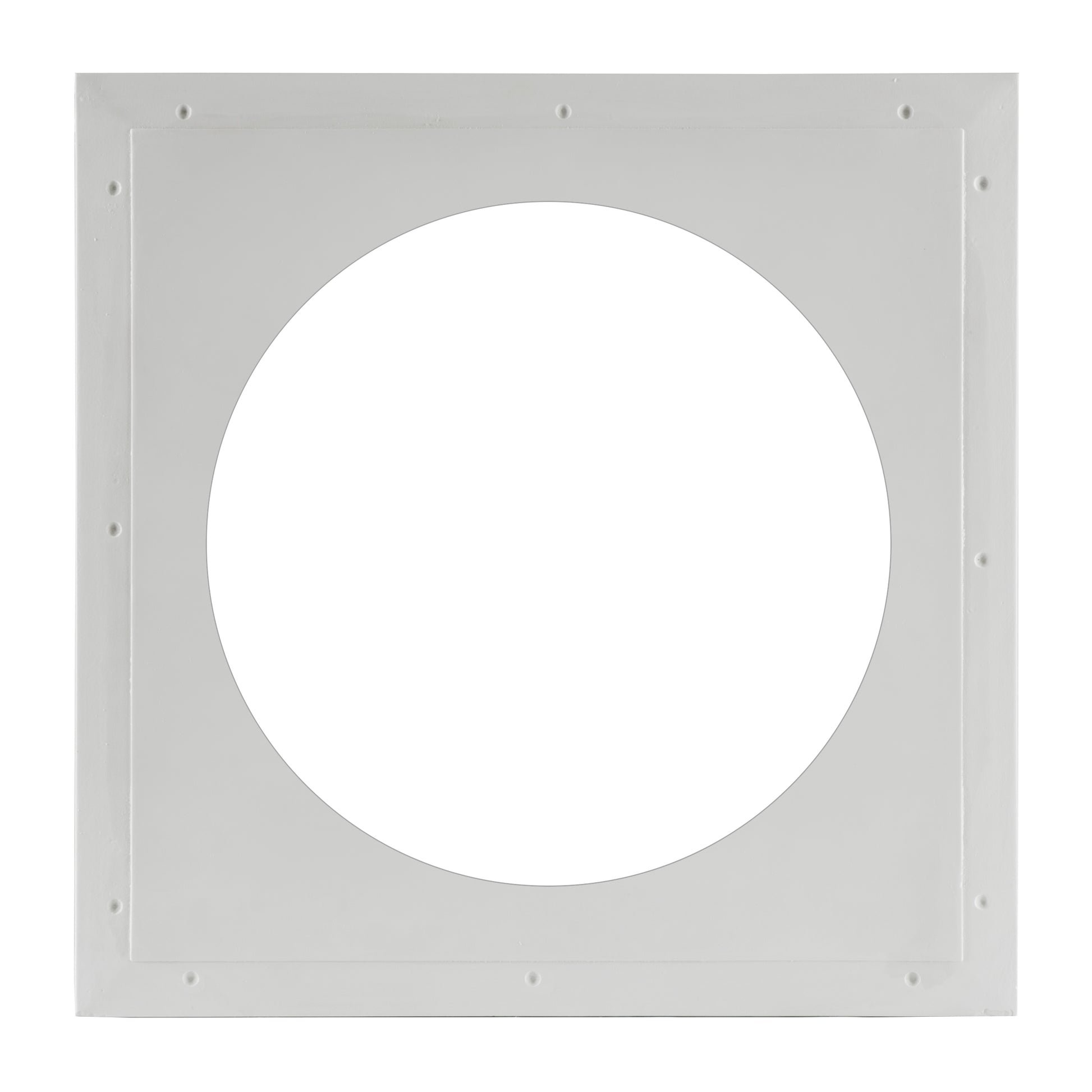 Durable frame for a pop-out access panel, designed for seamless installation.