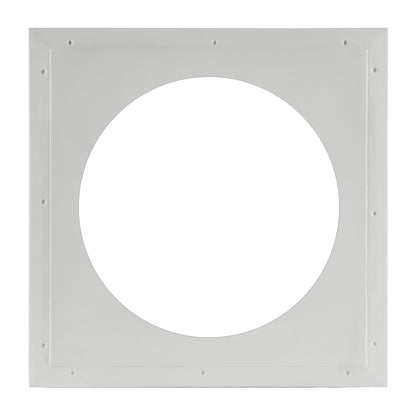 Durable frame for a pop-out access panel, designed for seamless installation.