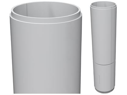 8" GFRG Column Cover - Round