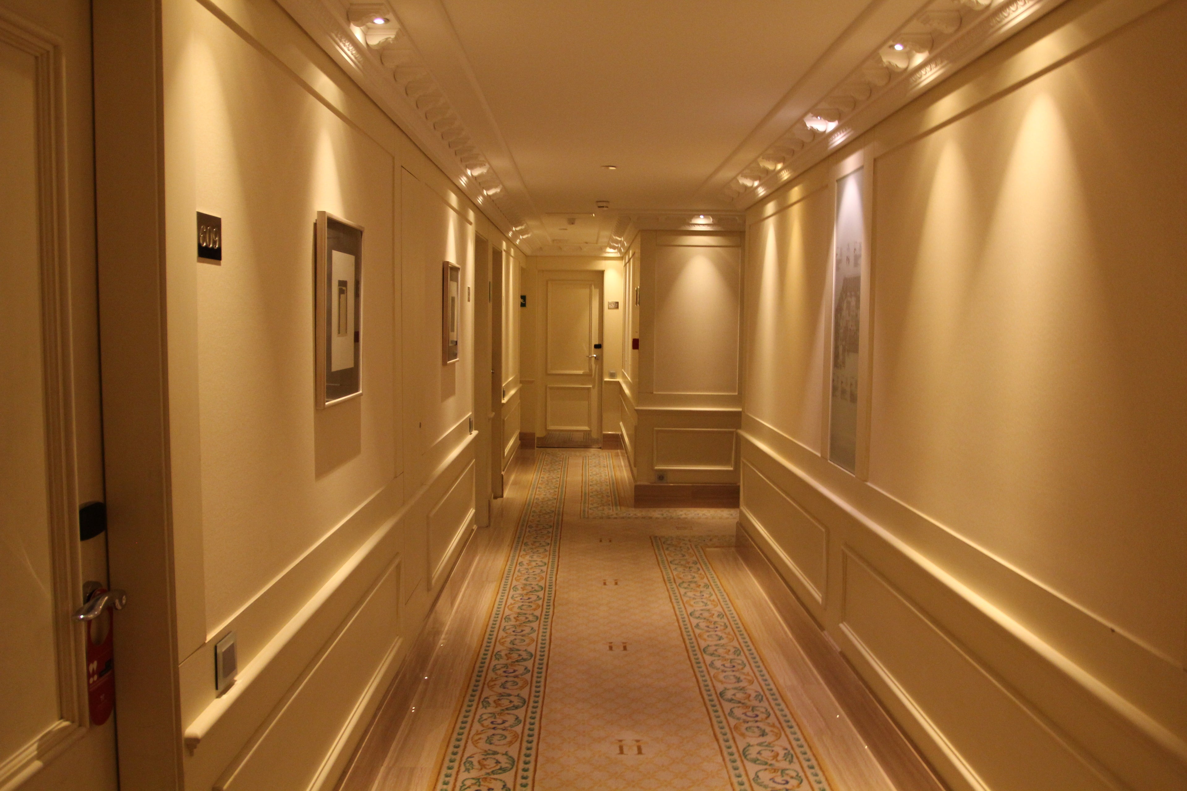 Hotel hallway
